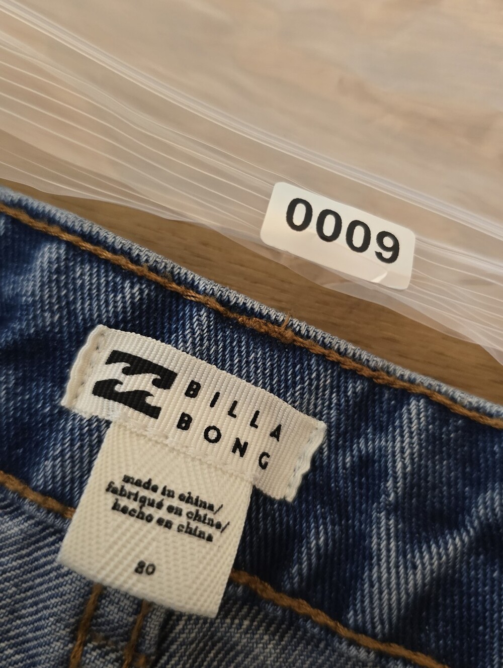 Billabong Aaliyah Baggy Denim Jean In Alda Blue 30 - Picture 6 of 14
